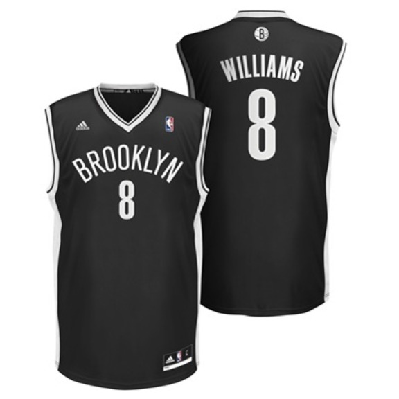 Adidas Camiseta Réplica Deron Willians Netze (schwarz/weiß)