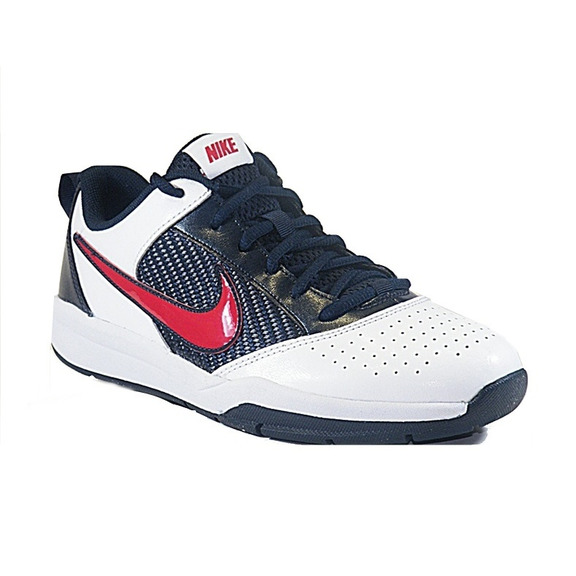 Nike Quick Baller Low (GS) (101/blanco/Rojo Fitnessraum)