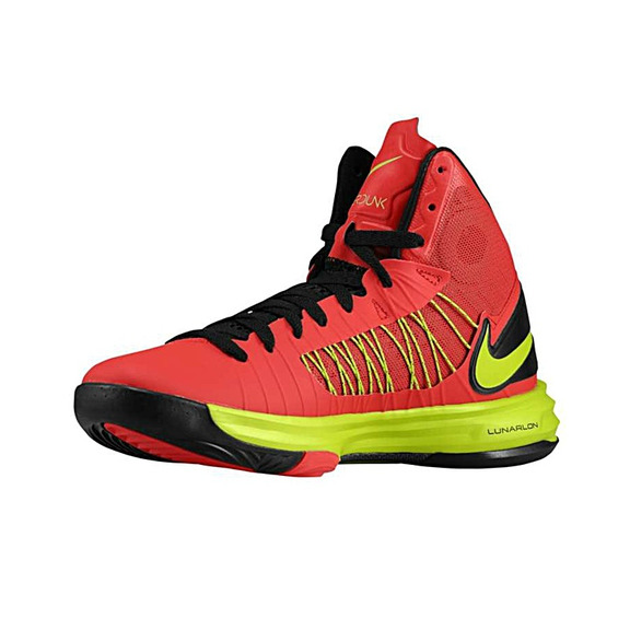 Nike Lunar Hyperdunk "Redvolt" (603/rojo/verdelima/negro)