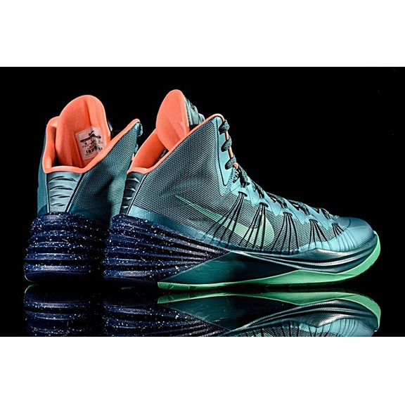 Nike Hyperdunk 2013 "Mineral Teal Vert" (303/verde/lima/naranja)