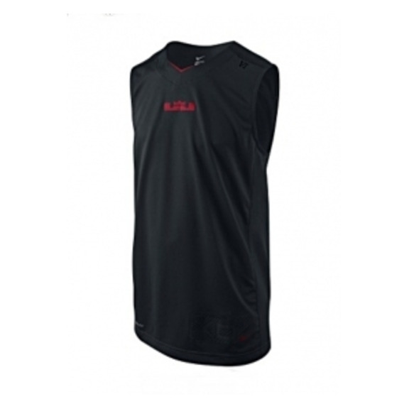 Camiseta LeBron XD Ärmelloser Niño (010/negro/rojo)