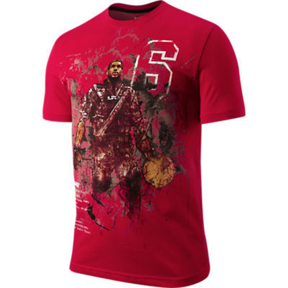 LeBron T-Shirt Special Ops (611/rot/schwarz)