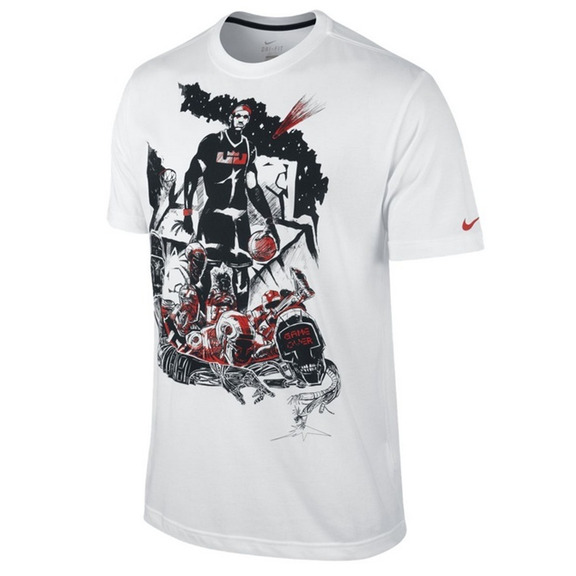 Camiseta LeBron Spiel über (100/blanco)