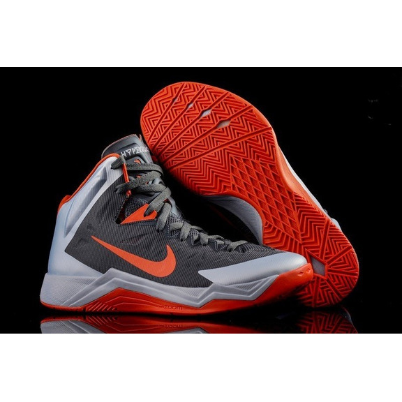 Nike Zoom Hyperquickness "Bluegrey" (400/grau/gris/naranja)