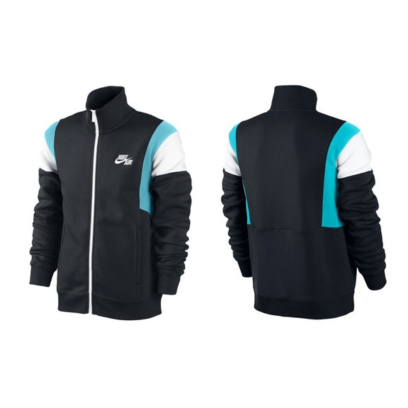 Nike BB Air Time Jacket (010/schwarz/blau/weiß)