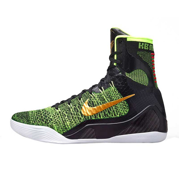 Kobe 9 Elite "Victory" (077/negro/volt/oro/gris)