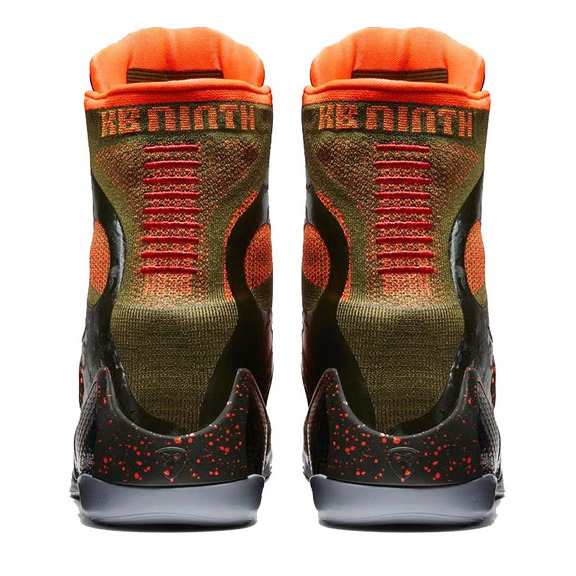 Kobe 9 Elite "Strategy Sequoia" (303/sequoia/naranja/gris)