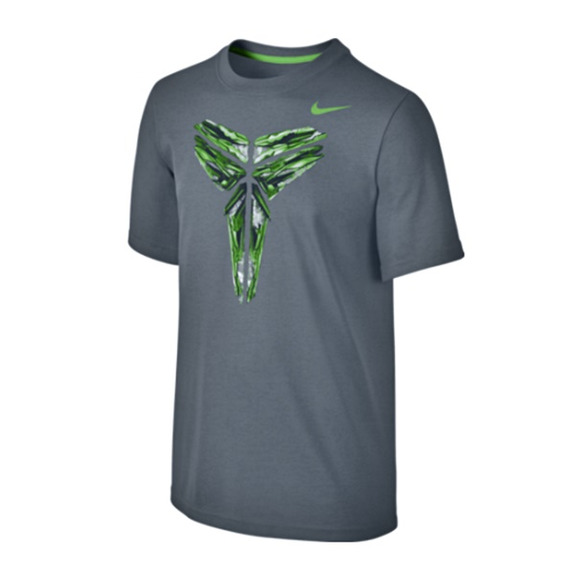 Camiseta Niño Kobe Sheath TD (494/gris/verde)