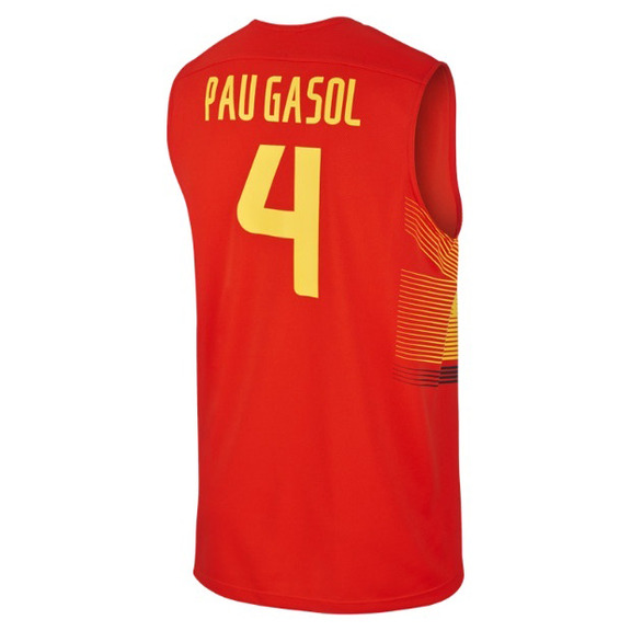 Pau Gasol #4# Spanien 2014 (600/rot/gelb)