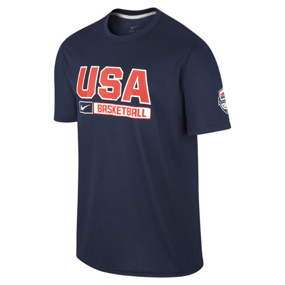 T-Shirt Cubre Practice USAB (453/navy/red/white)