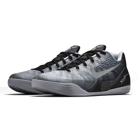 Kobe 9 Premium "MetallicBlack" (001/negro/grismetálico)