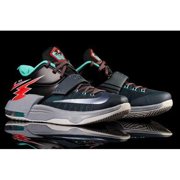 KD VII "Retro Dove Grey" (GS) Niñ@ ( 005/charcoal/dove grey)