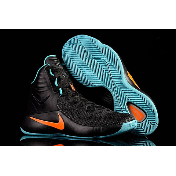 Nike Zoom Hyperfuse 2014 "Dusty Cactus" (080/black/turquoise/orange)