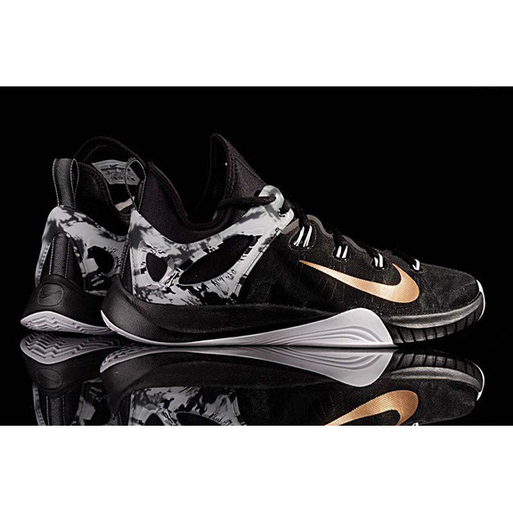 Nike Zoom Hyperrev 2015 "Paul George PE" (071/negro/blanco/oro)
