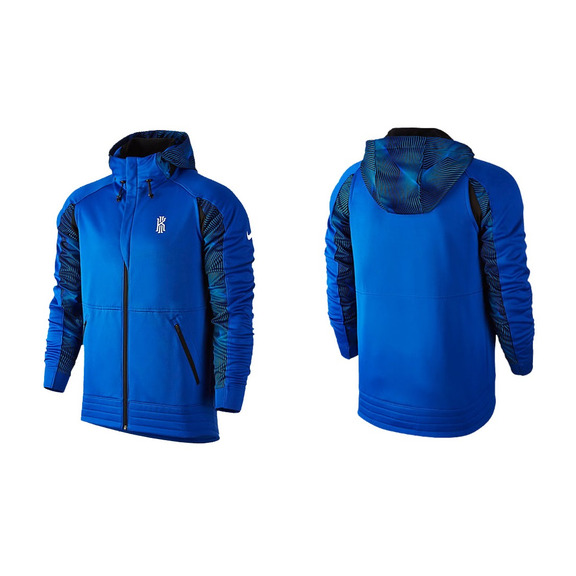 Kyrie Hyper Elite Full-Zip Herren Basketball Hoodie (480/azul/negro/blanco)