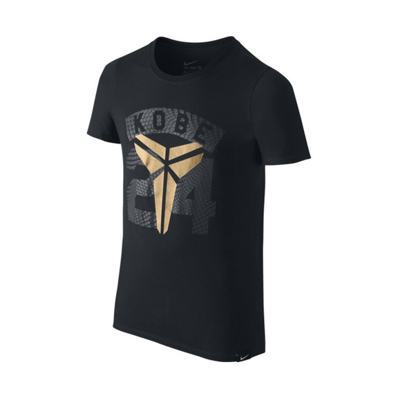 Kobe T-Shirt "24" Niñ@ (010/schwarz/oro)
