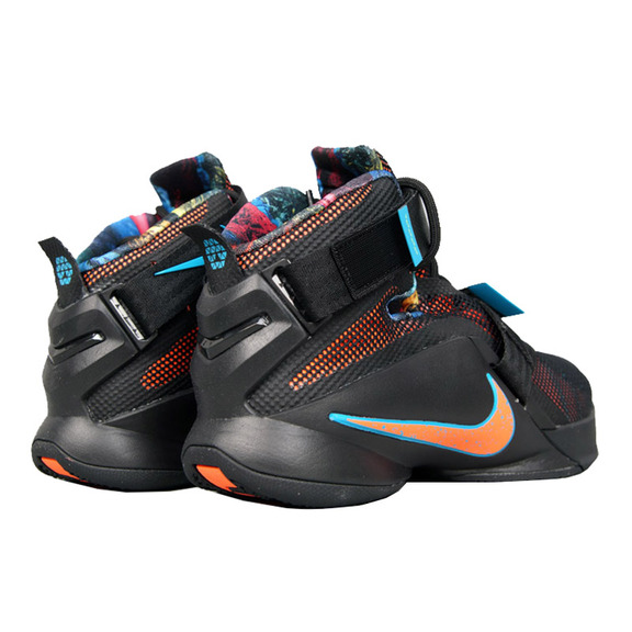 Nike Zoom LeBron Soldier 9 "Cavs Winner" (084/black/orange/blue)