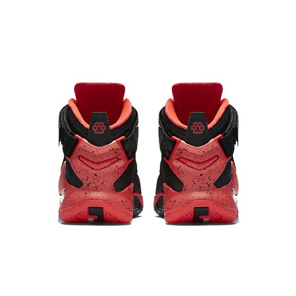 Nike Zoom Lebron Soldier 9 Premium "Bright Crimson" (negro/blanco-bright crimson)