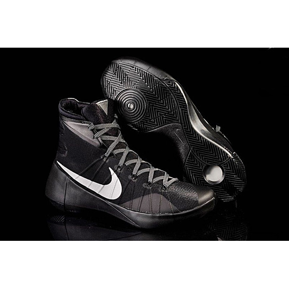 Nike Hyperdunk 2015 GS "SilverNight"(001/negro/gris metalic)