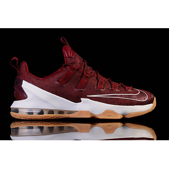 Lebron XIII Low "Cavs" (610/team red/sail/black)