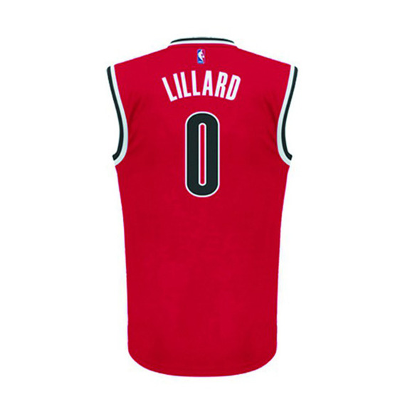 Adidas Camiseta Réplica Damian Lillard #0# Blazers
