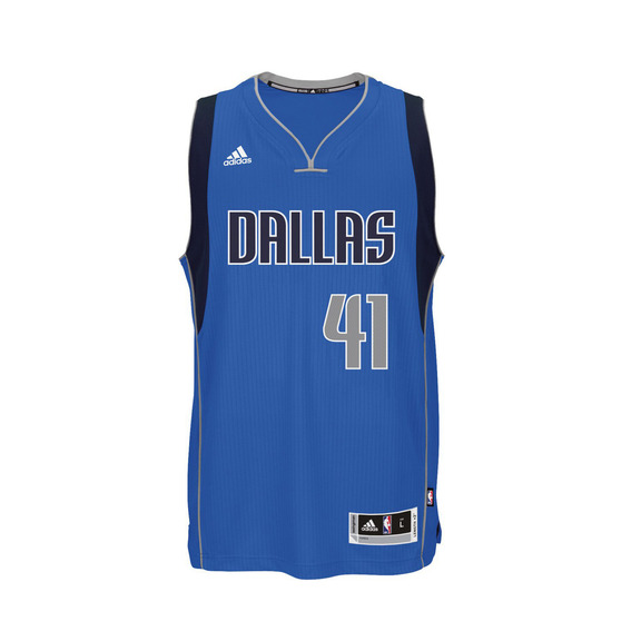 Adidas Camiseta Swingman Dirt Nowitzki Dallas Mavericks (azul)