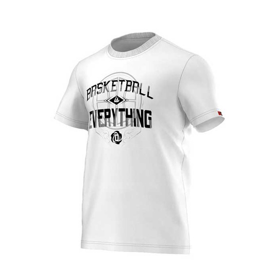 Adidas Camiseta D Rose Basketball ist alles (blanco)
