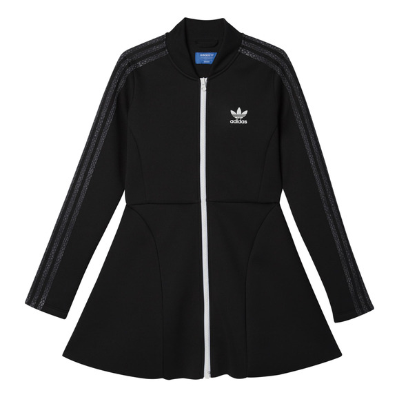 Original Adidas Frau Kleid Mystic Moon Rita Ora (schwarz)
