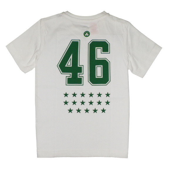 Adidas NBA Camiseta Niño Fan Tragen Boston Celtics (blanco/verde)