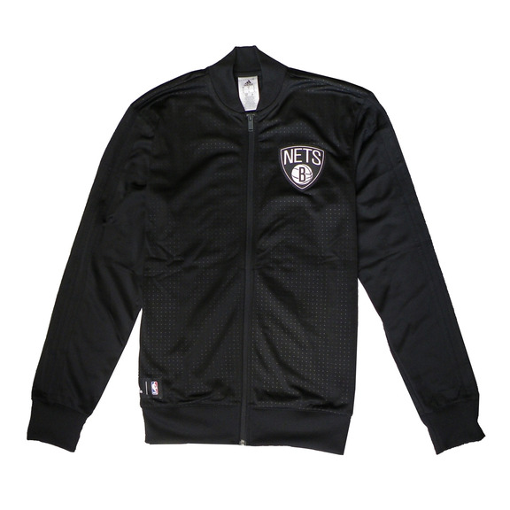 Adidas Chaqueta Winter Hoops Anthem NBA Brooklyn Nets (negro)