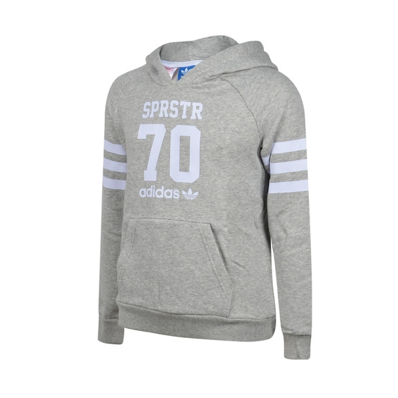 Original Adidas Junior Sudadera Superstar College (gris/white)