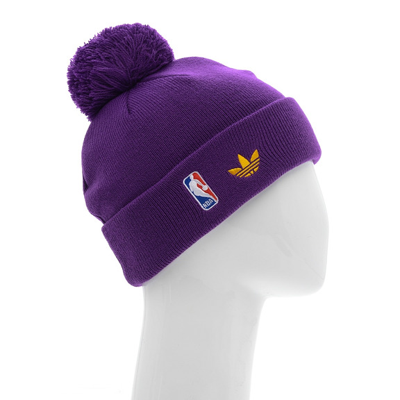 Adidas NBA Beanie L.A Lakers (purpura/gelb)