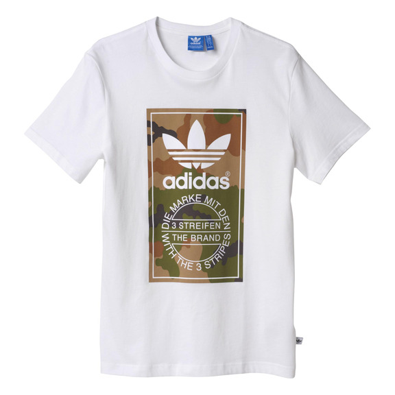 Original attire Camouflage Label (weiß)