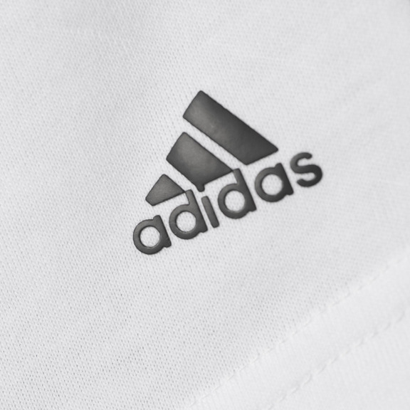 Adidas Junior Girls Schrank Fun T-Shirt (weiß/schwarz/blau)