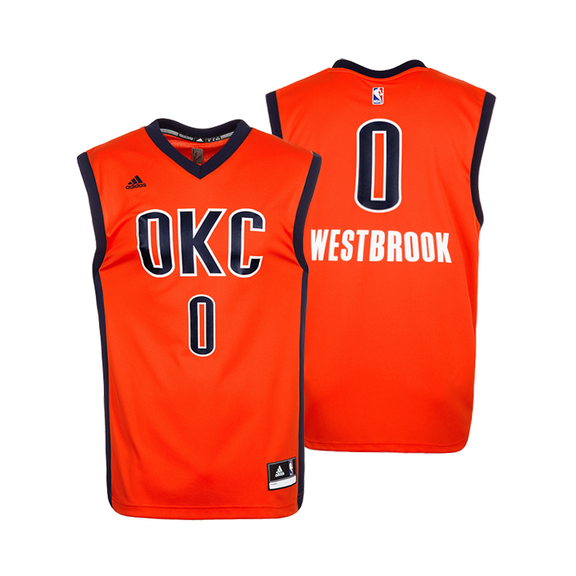 Adidas Camiseta Réplica Russell Westbrook #0# Thunder