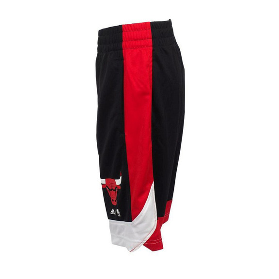 Adidas NBA Short Junior Winter Hoops Chicago Bulls (negro/rojo/blanco)