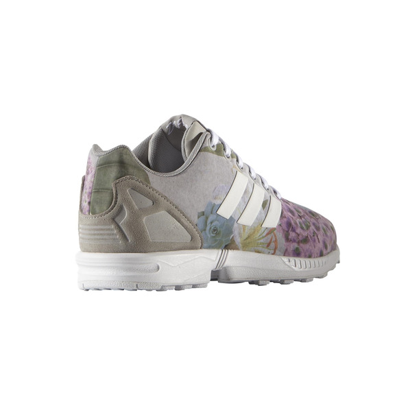 Original Adidas Mujer ZX Flux " Bouquet" (gris/white/rosa)