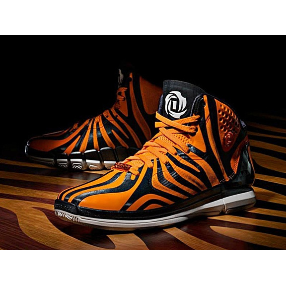 Derrick Rose 4.5 "Damian Lillard" (schwarz/naranja/gris)