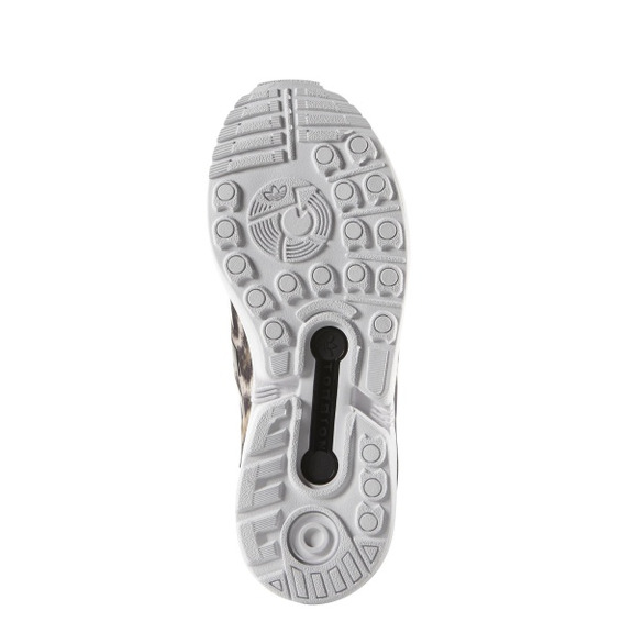 Original Adidas ZX Flux K "Leopard" (multicolor/white)