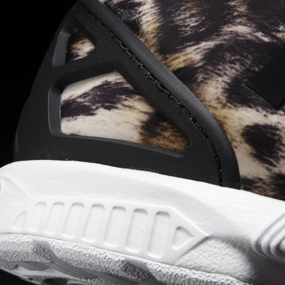 Original Adidas ZX Flux K "Leopard" (multicolor/white)