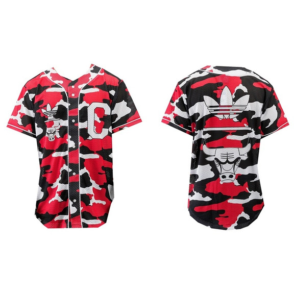 Adidas Beisbolera Chicago Bulls (rot/schwarz/weiß)