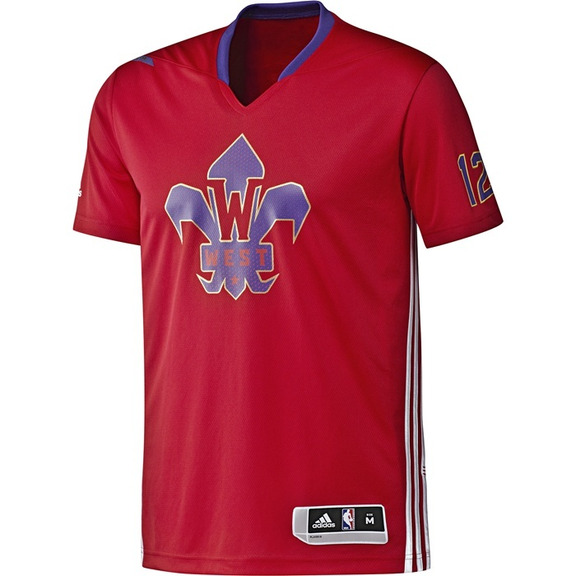 Adidas NBA Camiseta Howard All-Star 2014 Oeste (rojo/pura)