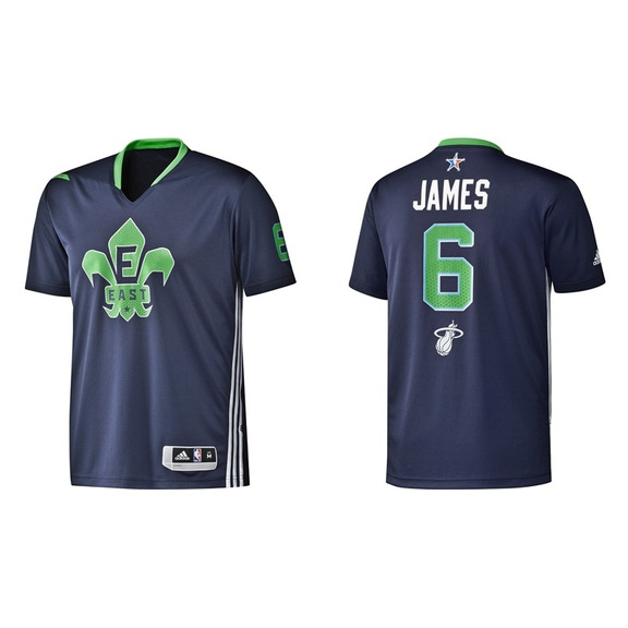 Adidas Camiseta James NBA All-Star 2014 Este (marino/verde)