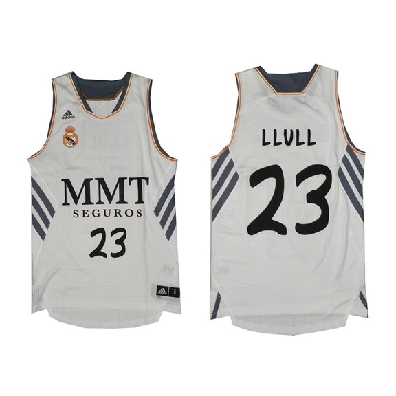 Camiseta Llull Real Madrid Korb 13/14 (blanco)