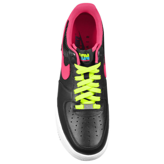 Luftwaffe 1 \\'07 Low WBF "London" (015/negro/fuxia/lima)