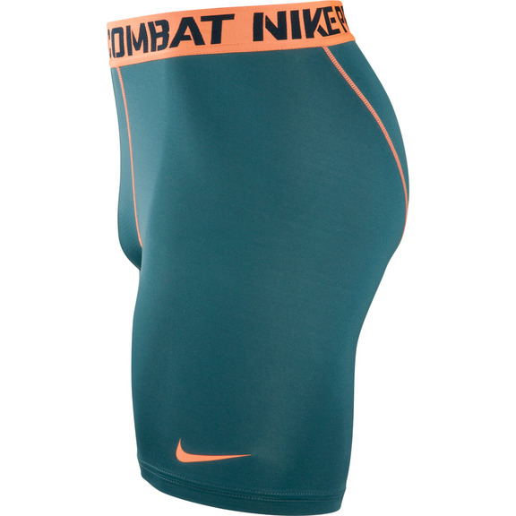 Nike Short 2.0 Compression 6\\'\' (362/verde esmeralda/naranja)
