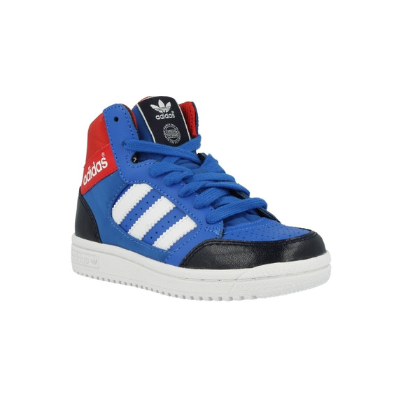 Original Adidas Pro Play K (blau/rot/weiß/schwarz)