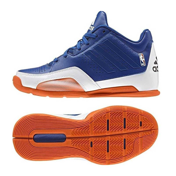 Adidas Zapatillas Niñ@ 3 Serie 2015 NBA "Knicks" (azul/naranja/blanco)