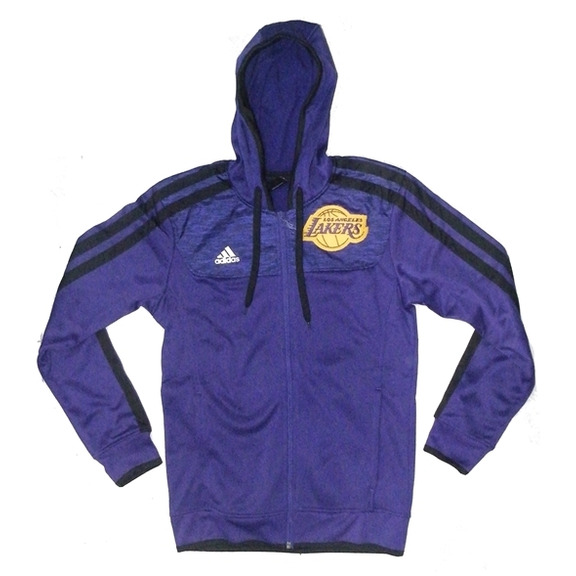 Adidas Junior Angeles Lakers Jacke (purpurpura/schwarz/gelb)