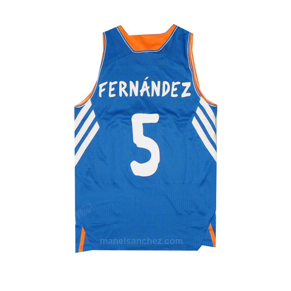 Rudy Fernández Real Madrid Korb 13/14 (blau/weiß)
